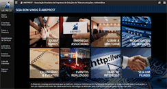 Desktop Screenshot of abeprest.org.br